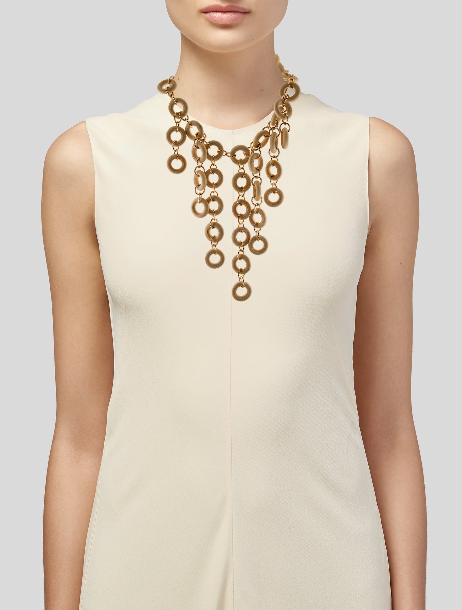 Dannijo Wood Collar Necklace