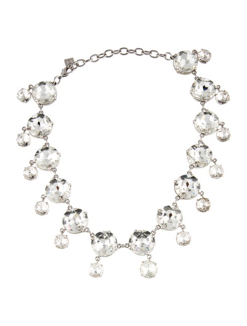 Dannijo Crystal Ariette Collar Necklace