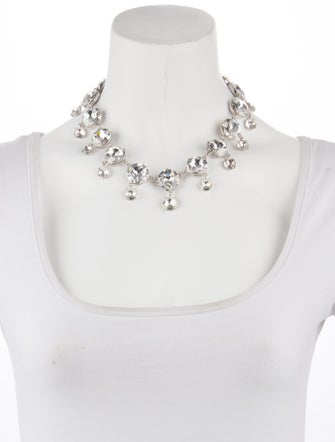 Dannijo Crystal Ariette Collar Necklace