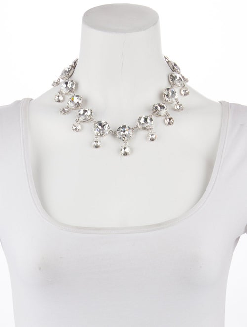 Dannijo Crystal Ariette Collar Necklace
