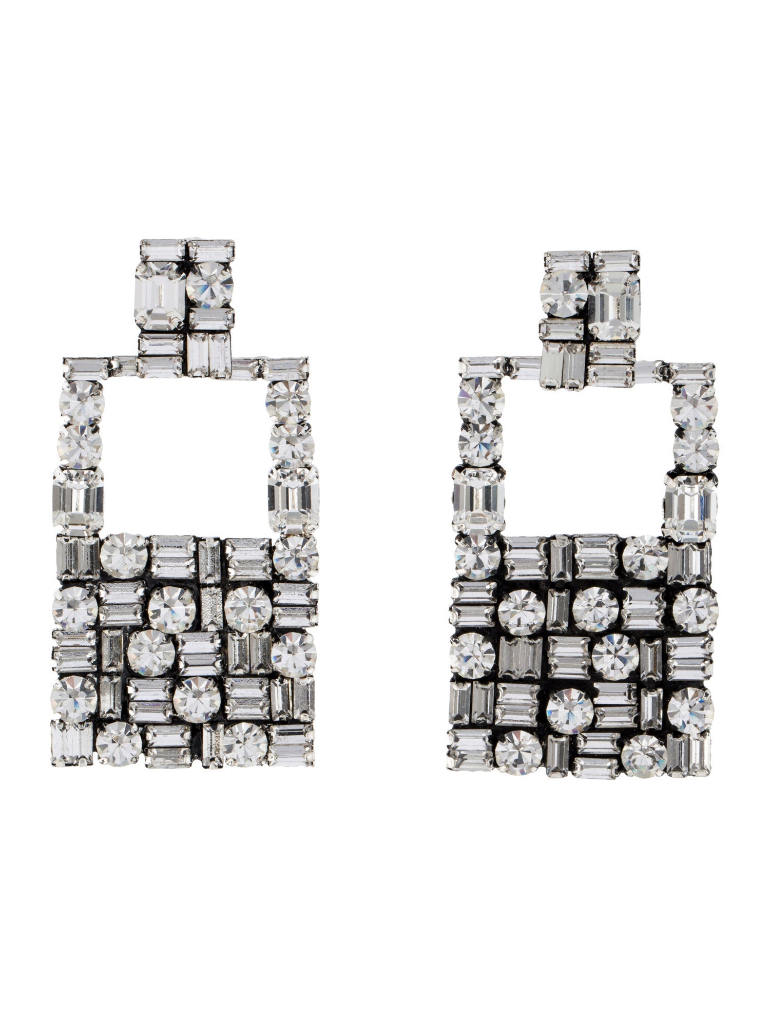 Dannijo Crystal Brooks Drop Earrings