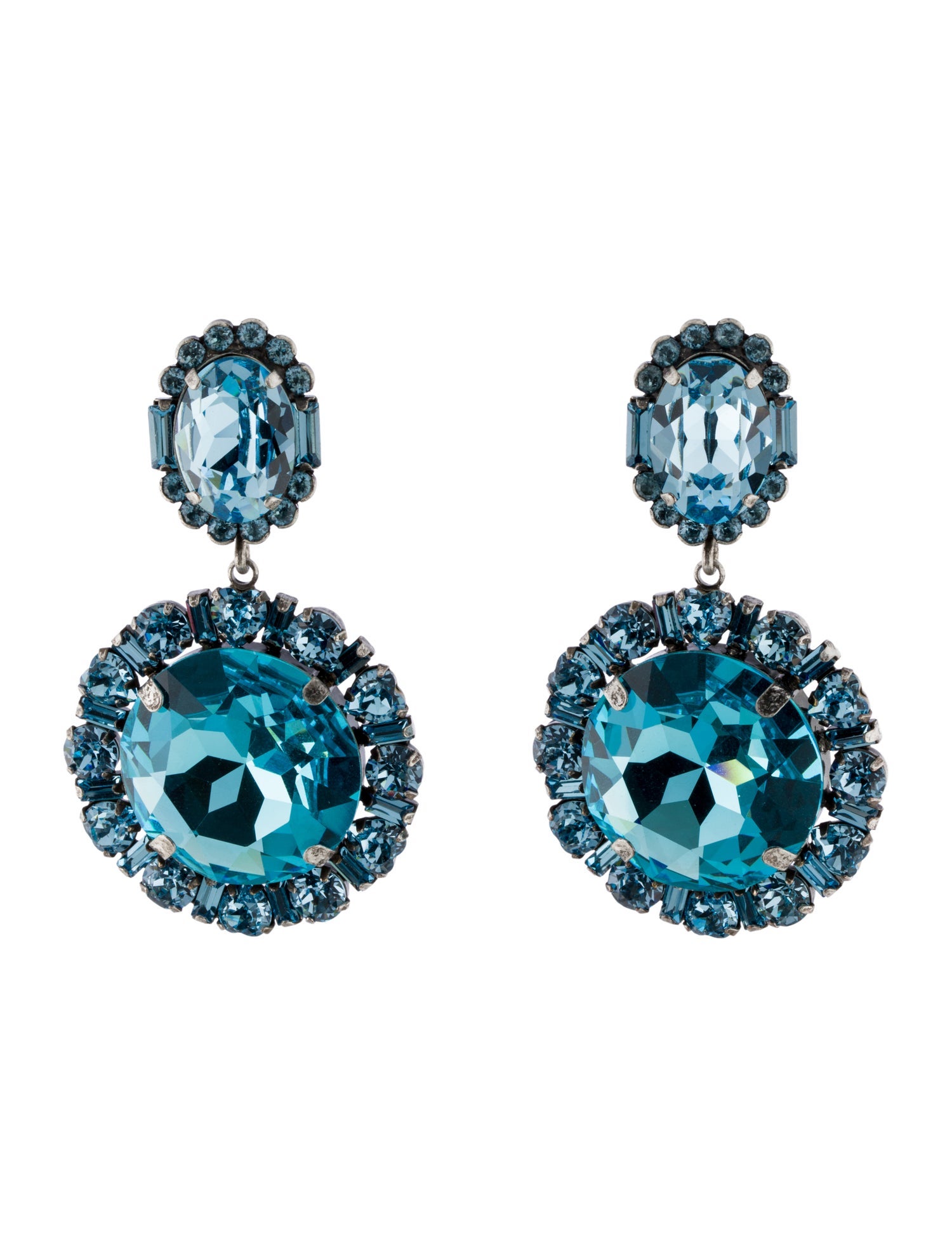 Dannijo Crystal Drop Earrings