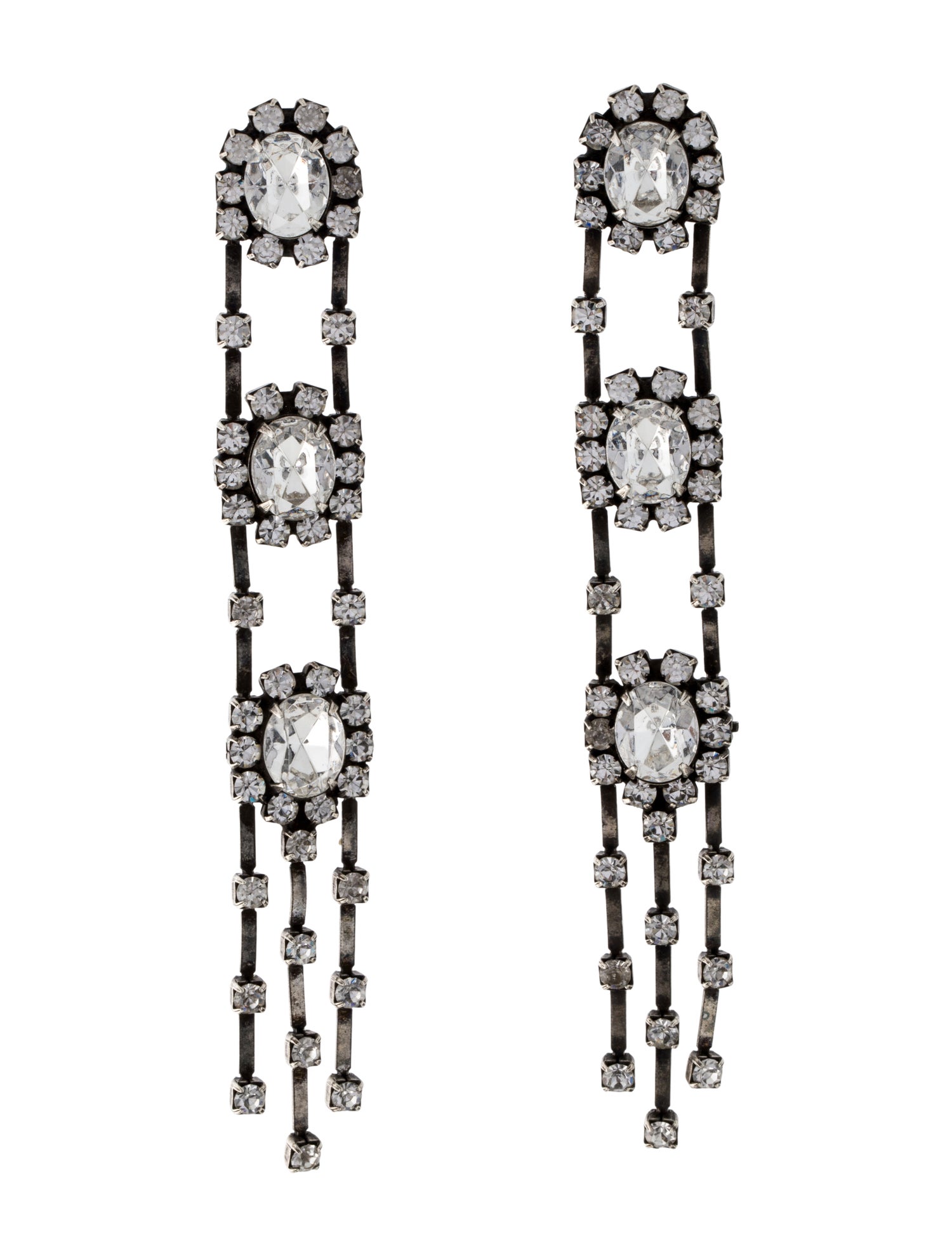 Dannijo Crystal Drop Earrings