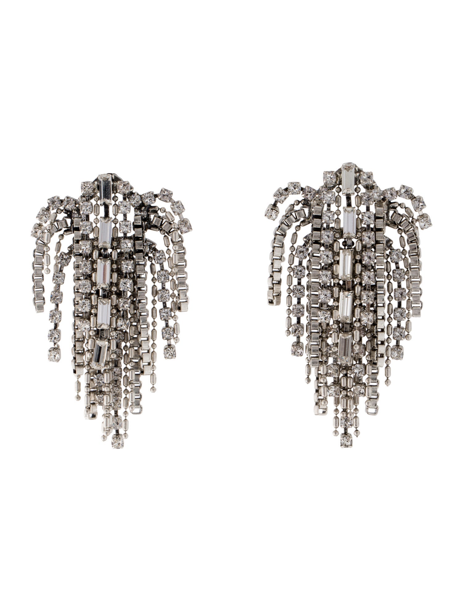 Dannijo Crystal Cecile Drop Earrings