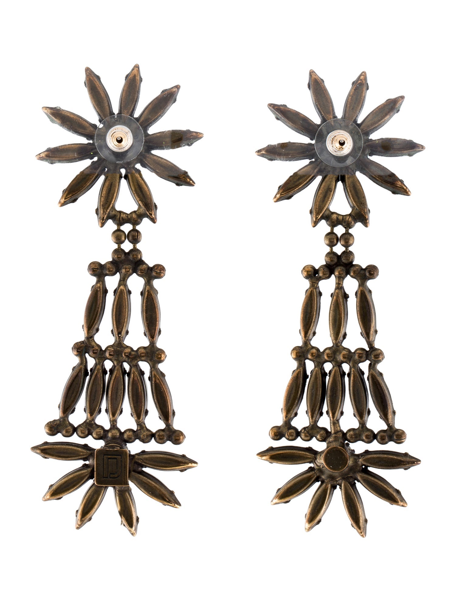 Dannijo Crystal Lainey Drop Earrings