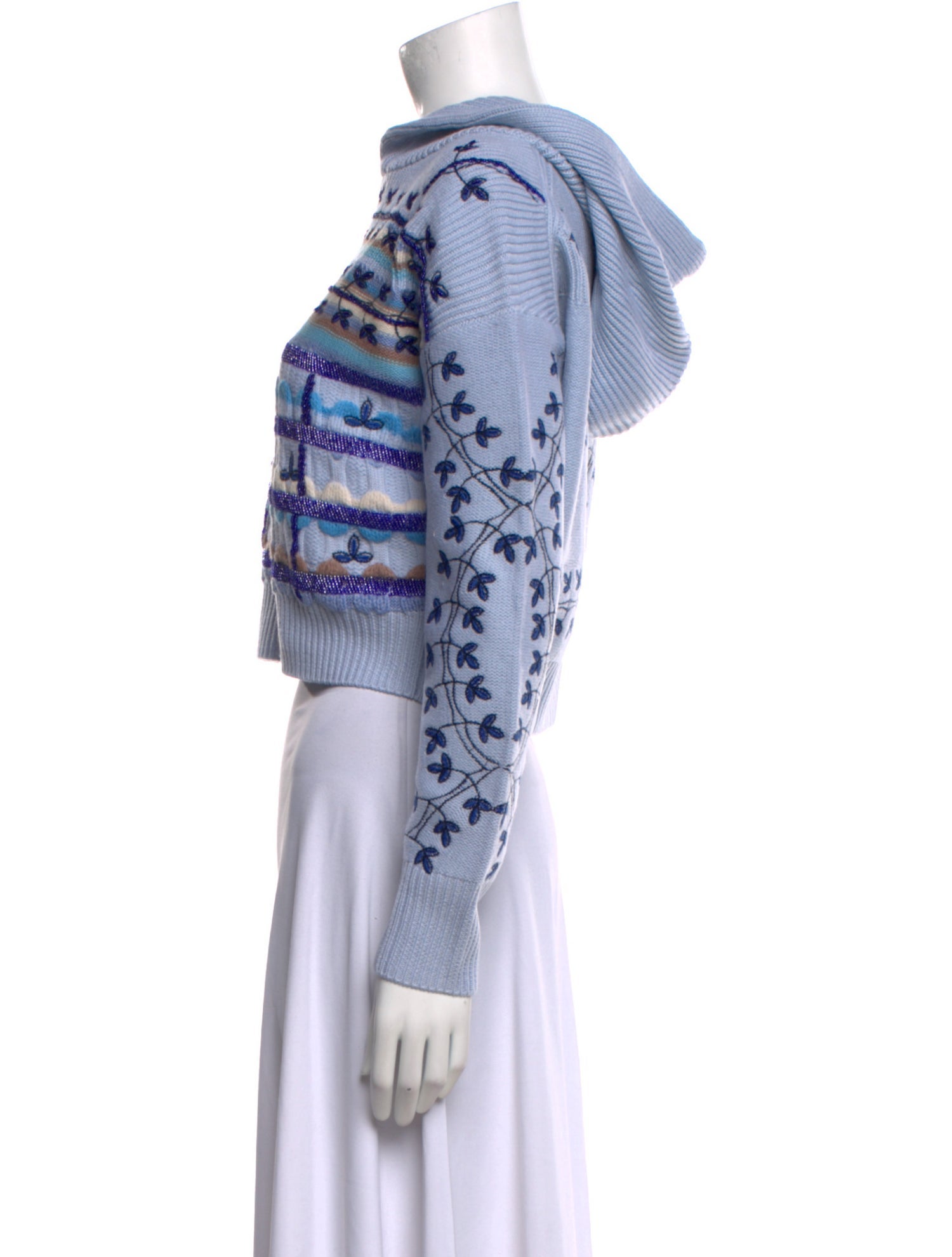 Dannijo Wool Printed Sweater w/ Tags