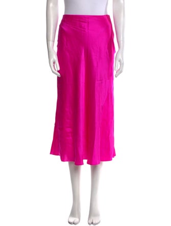 Dannijo Silk Midi Length Skirt