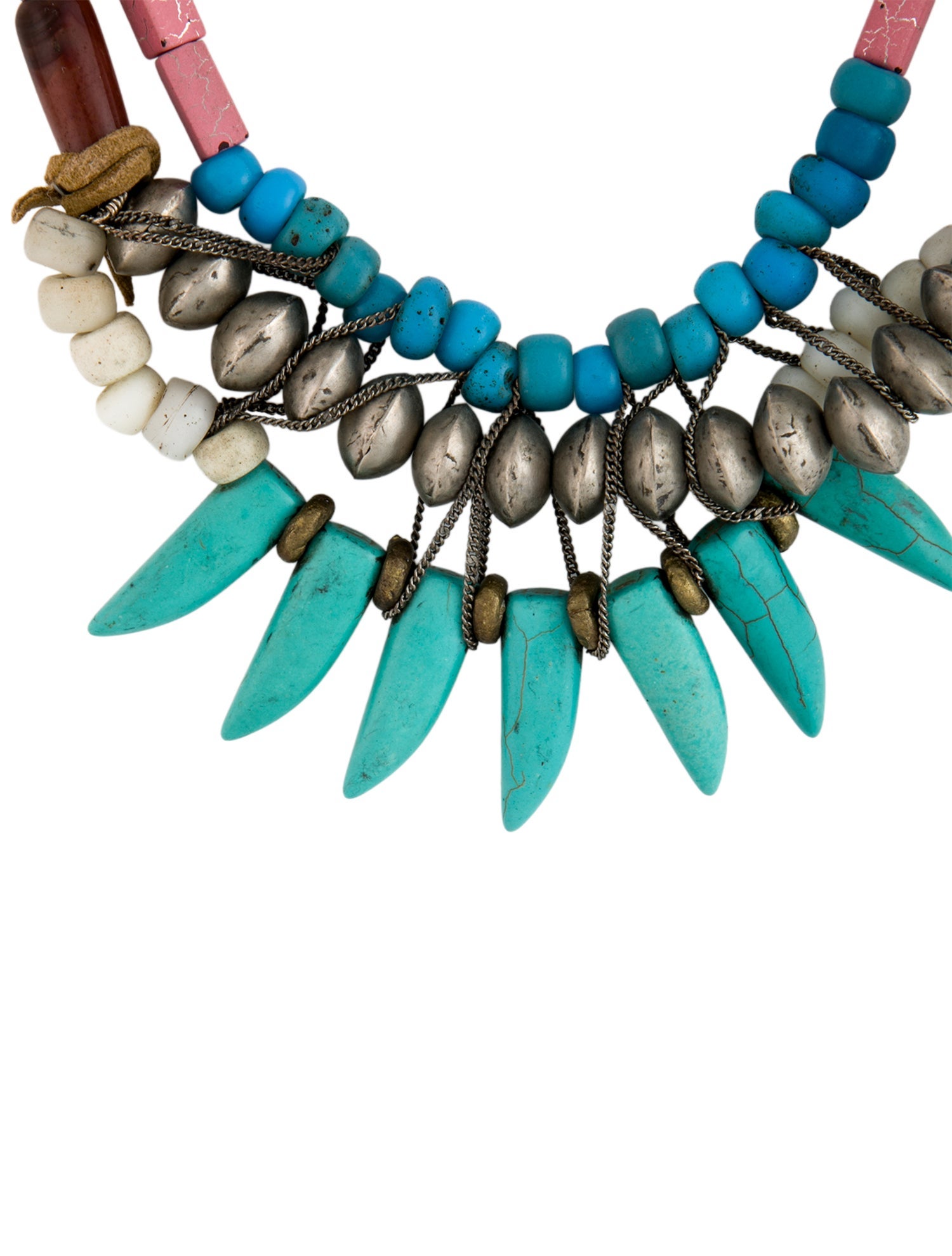 Dannijo Multi-Stone & Enamel 'Kenna' Statement Collar Necklace