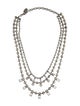 Dannijo Crystal Beaded Multistrand Necklace