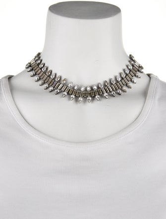 Dannijo Crystal Collar Necklace