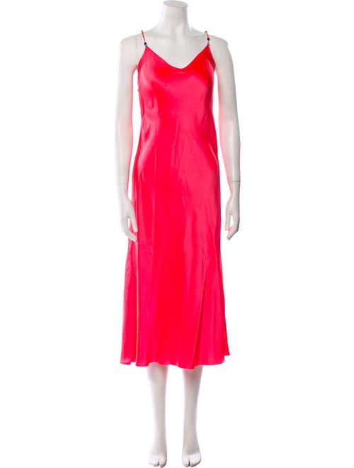 Dannijo Silk Midi Length Dress
