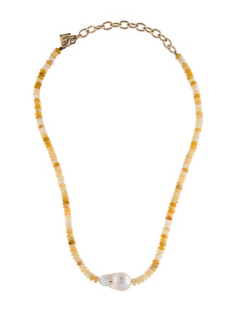 Dannijo Pearl 'Gelila' Beaded Strand Necklace