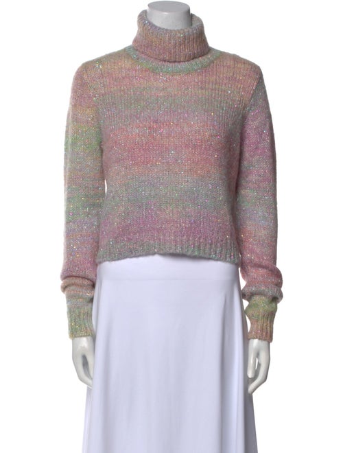 Dannijo Striped Turtleneck Sweater