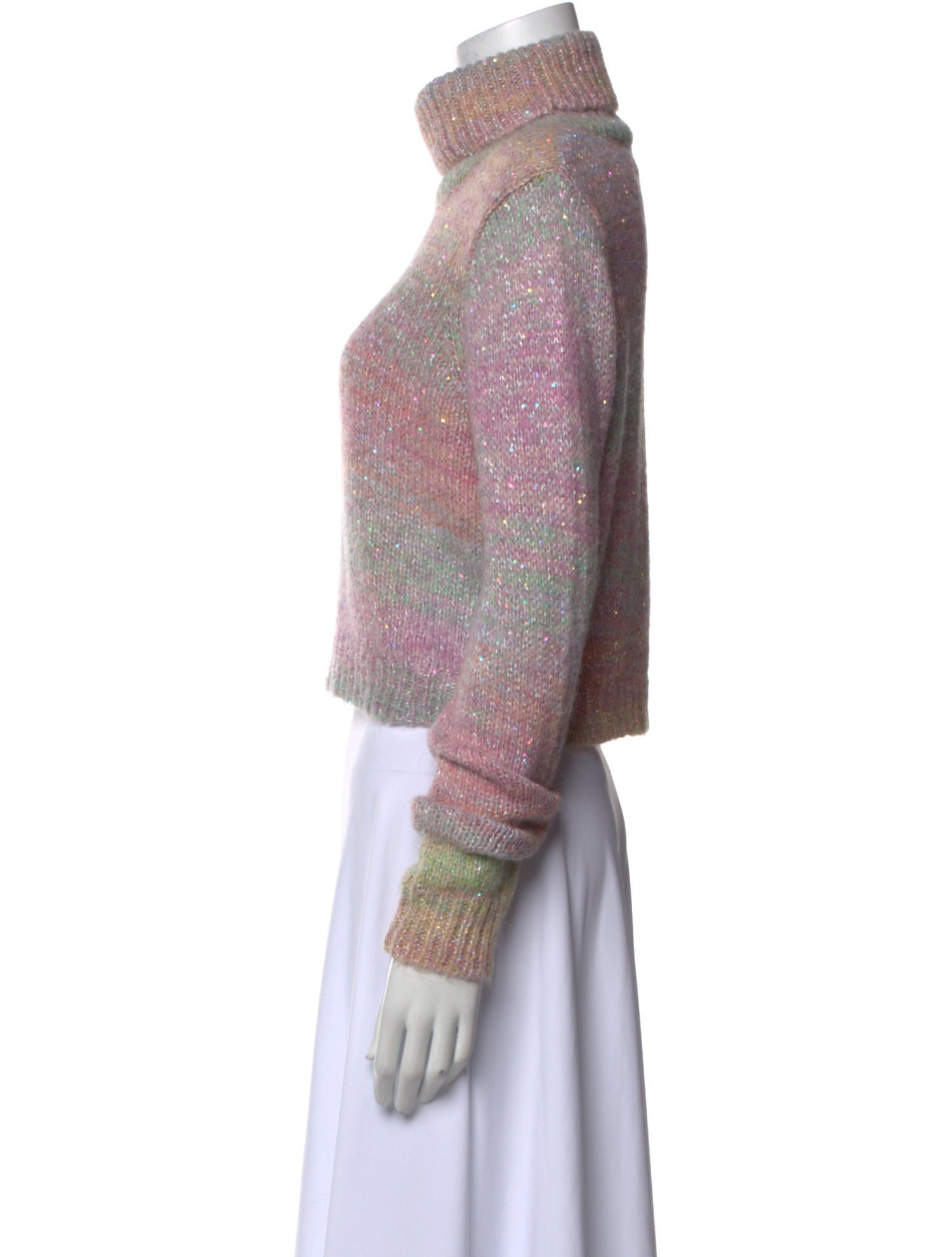 Dannijo Striped Turtleneck Sweater