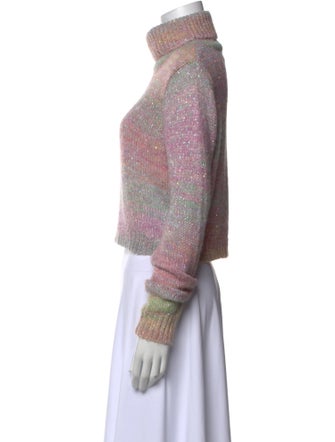 Dannijo Striped Turtleneck Sweater