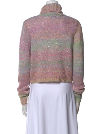 Dannijo Striped Turtleneck Sweater