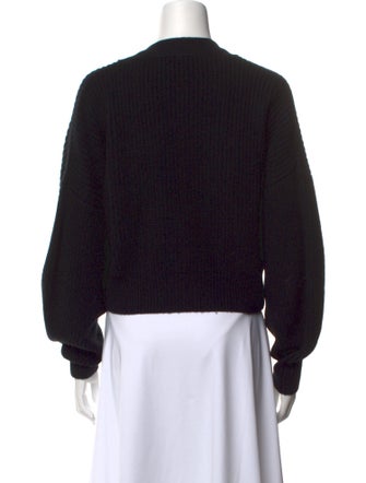 Dannijo Wool Plunge Neckline Sweater