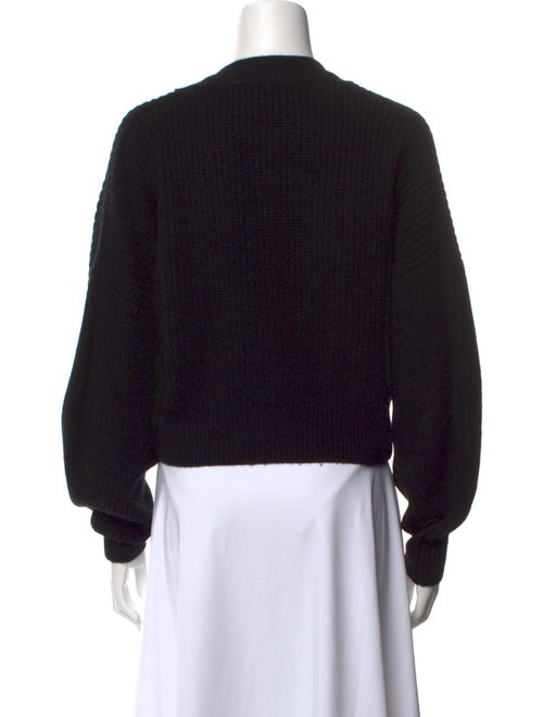 Dannijo Wool Plunge Neckline Sweater