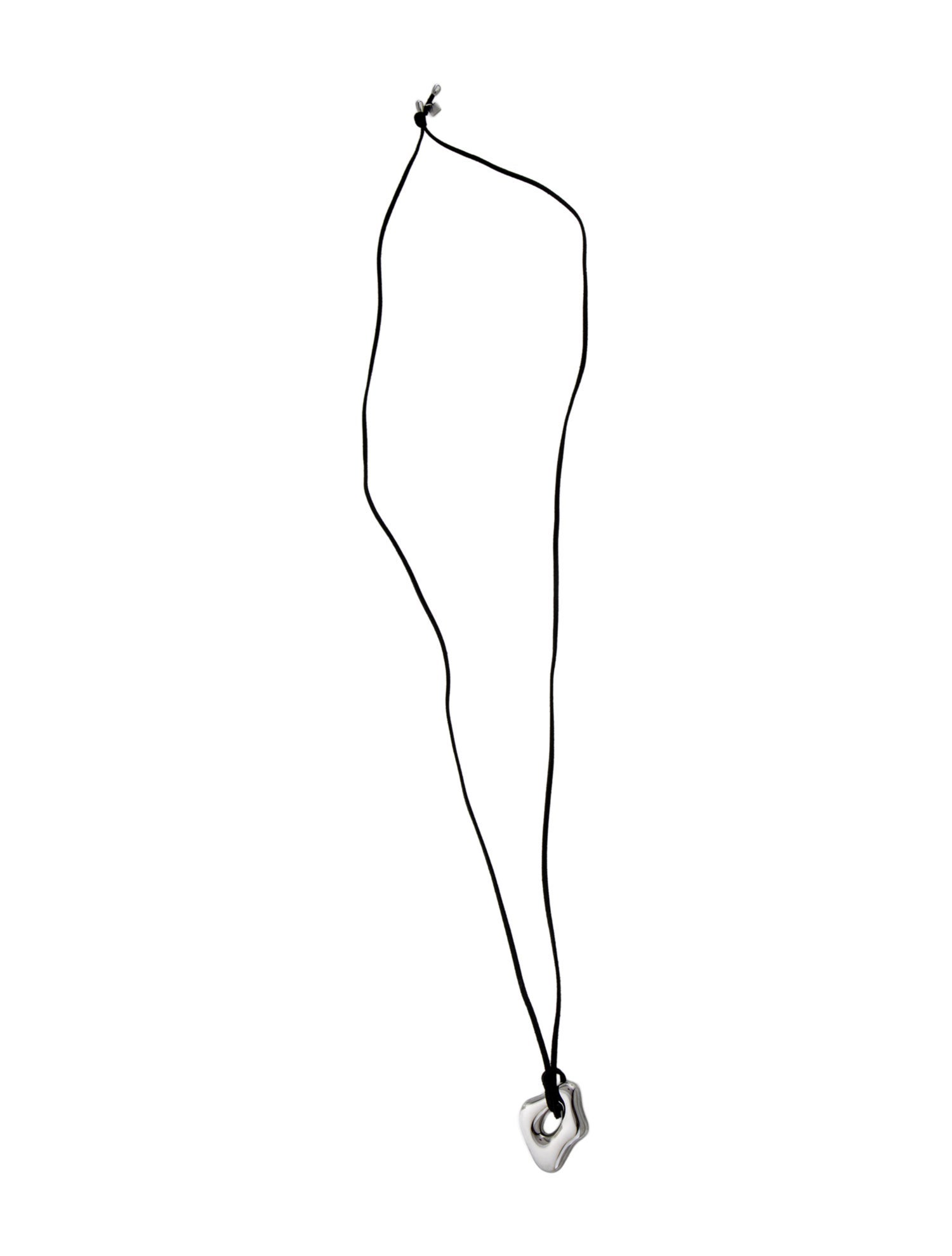 Dannijo Cord "Aloni" Adjustsilver-table Cord Necklace