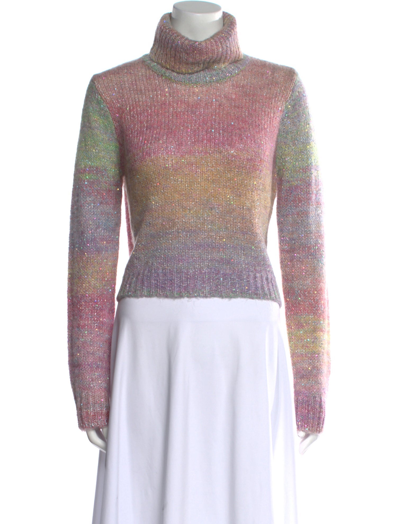 Dannijo Striped Turtleneck Sweater