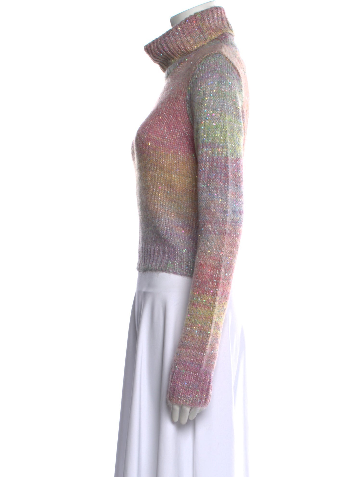 Dannijo Striped Turtleneck Sweater