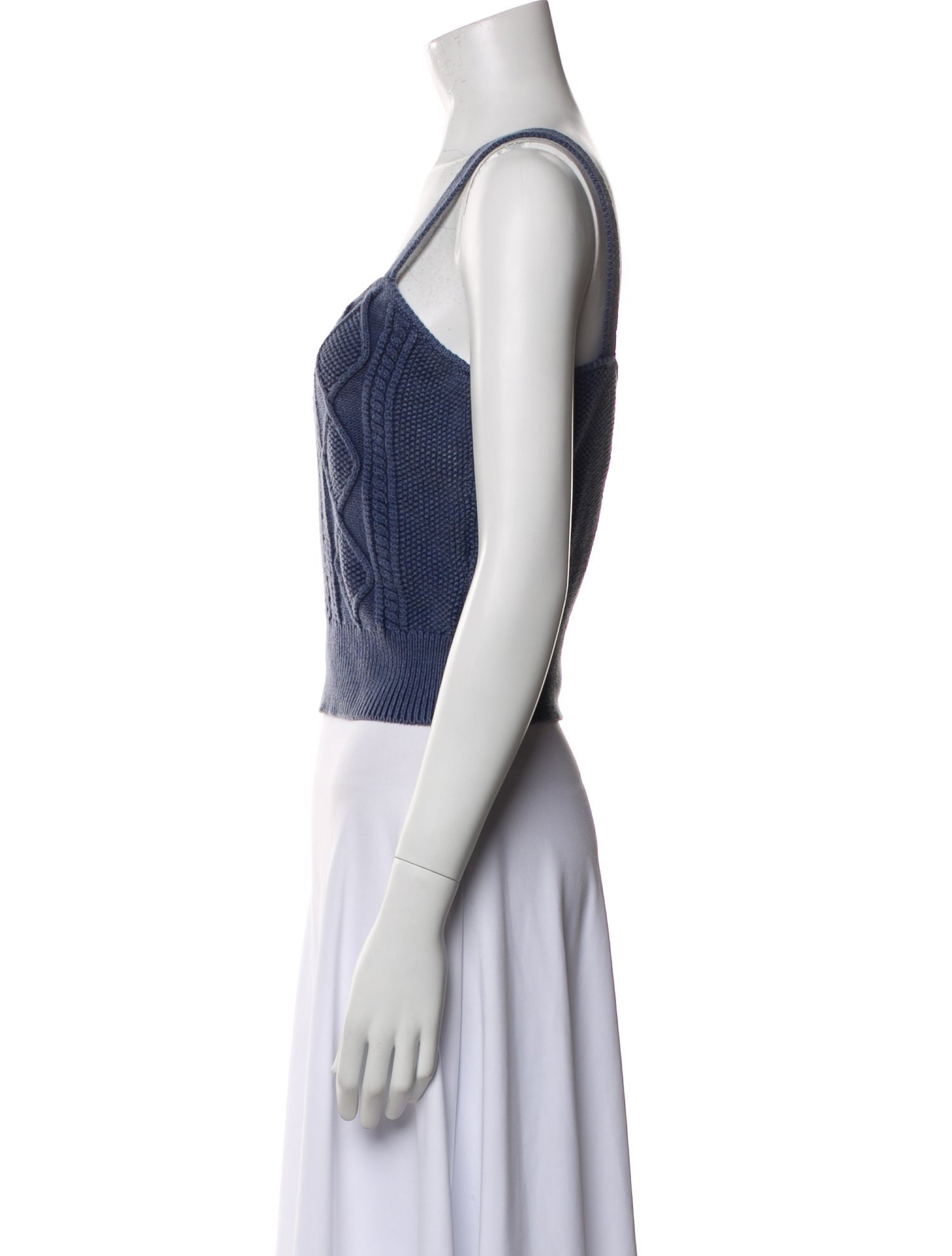 Dannijo Square Neckline Sleeveless Crop Top w/ Tags