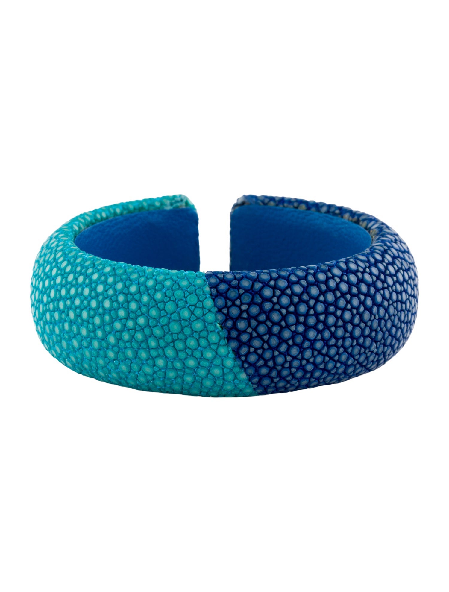 Dannijo Stingray & Leather Loma Cuff Bracelet