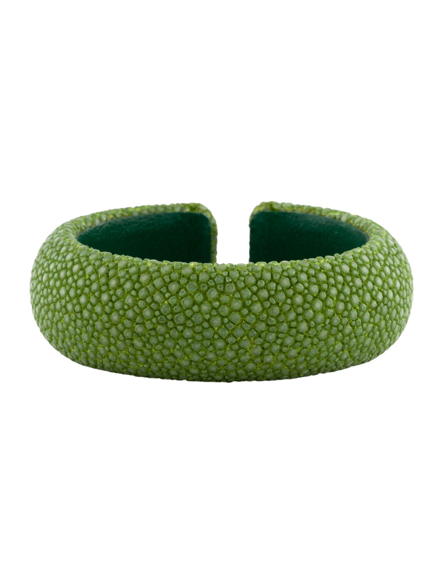Dannijo Stingray & Leather Loma Cuff Bracelet