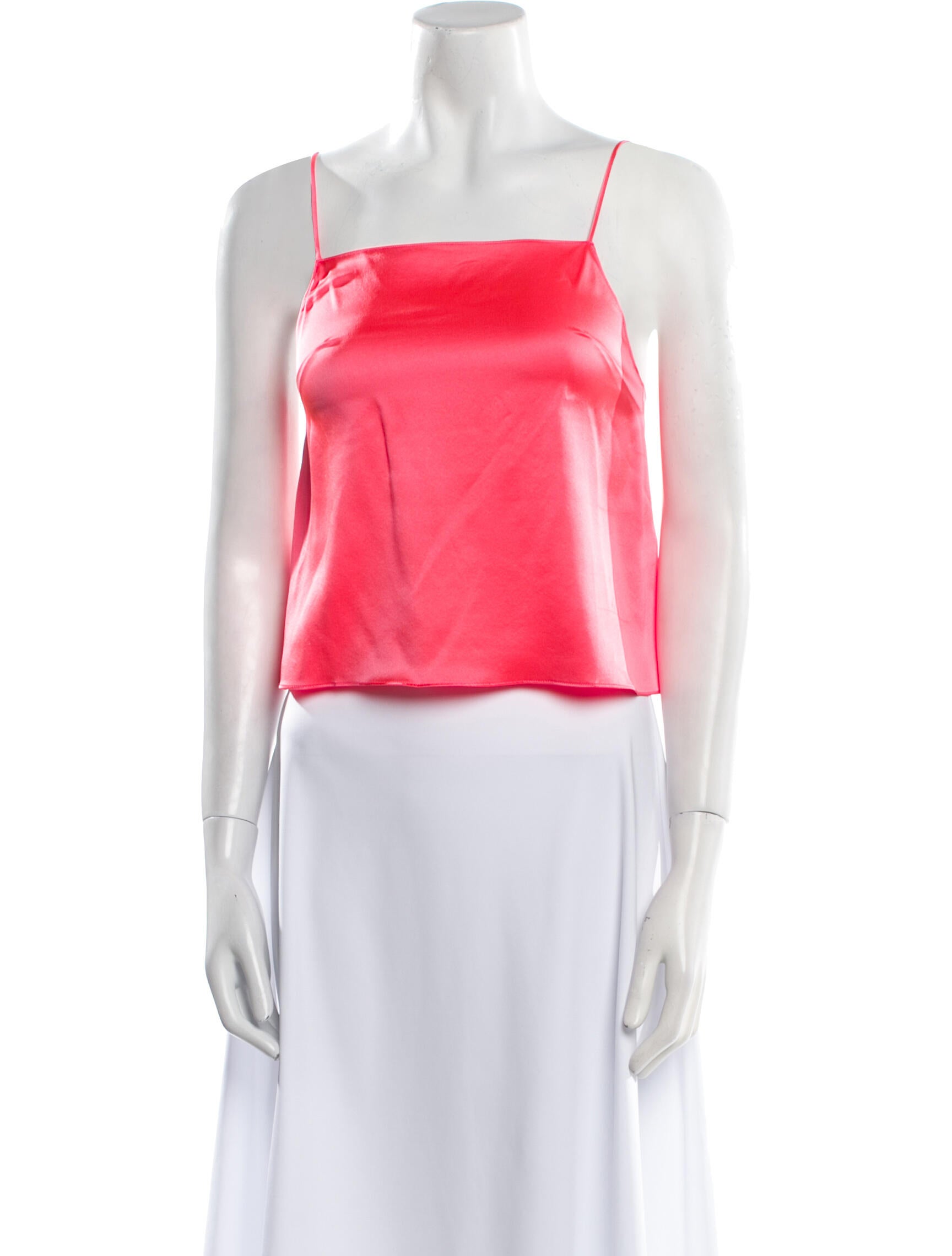 Dannijo Silk Square Neckline Crop Top w/ Tags