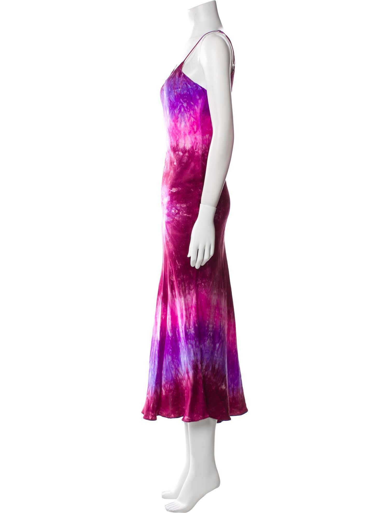 Dannijo Tie-Dye Print Long Dress