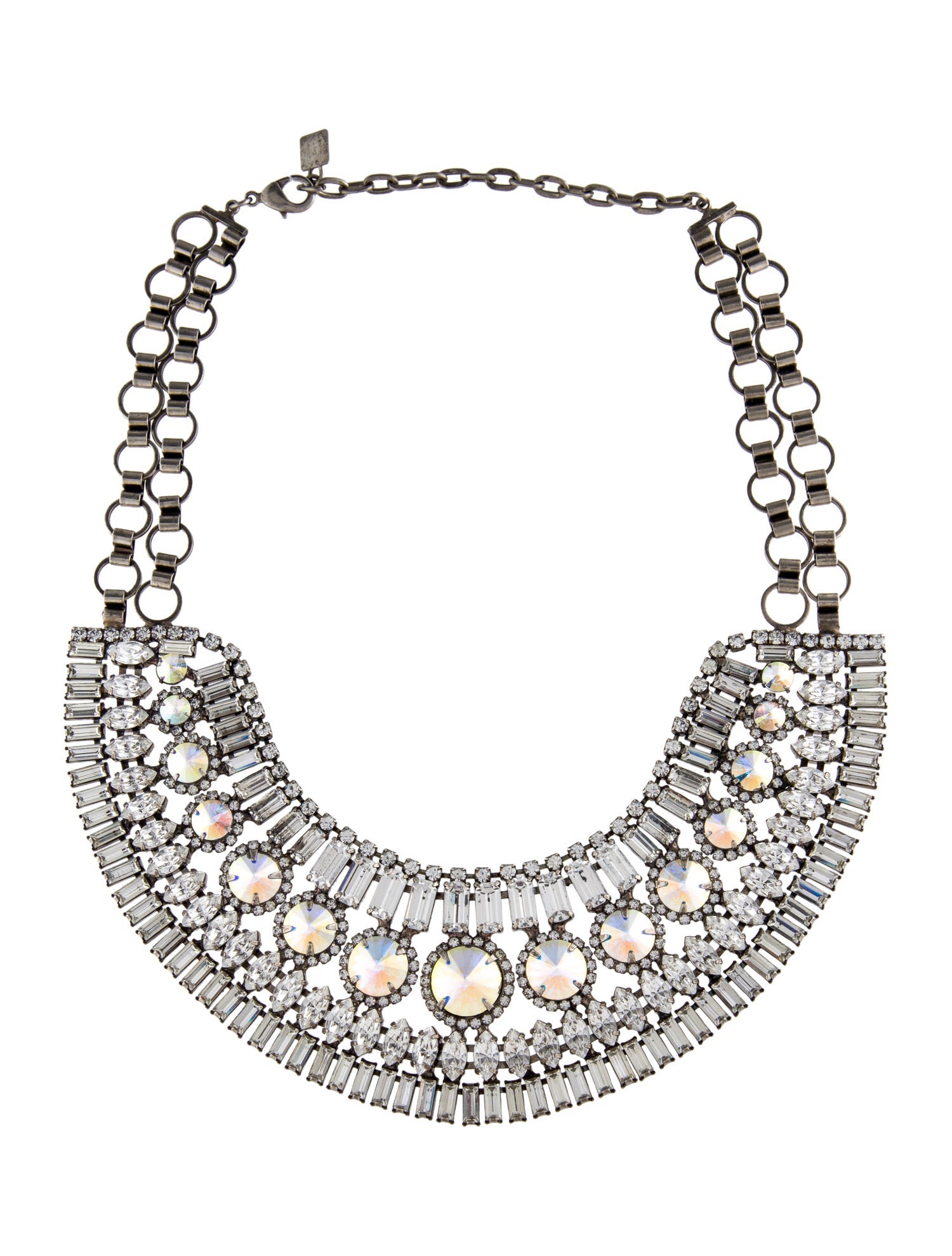 Dannijo Crystal Collar Necklace