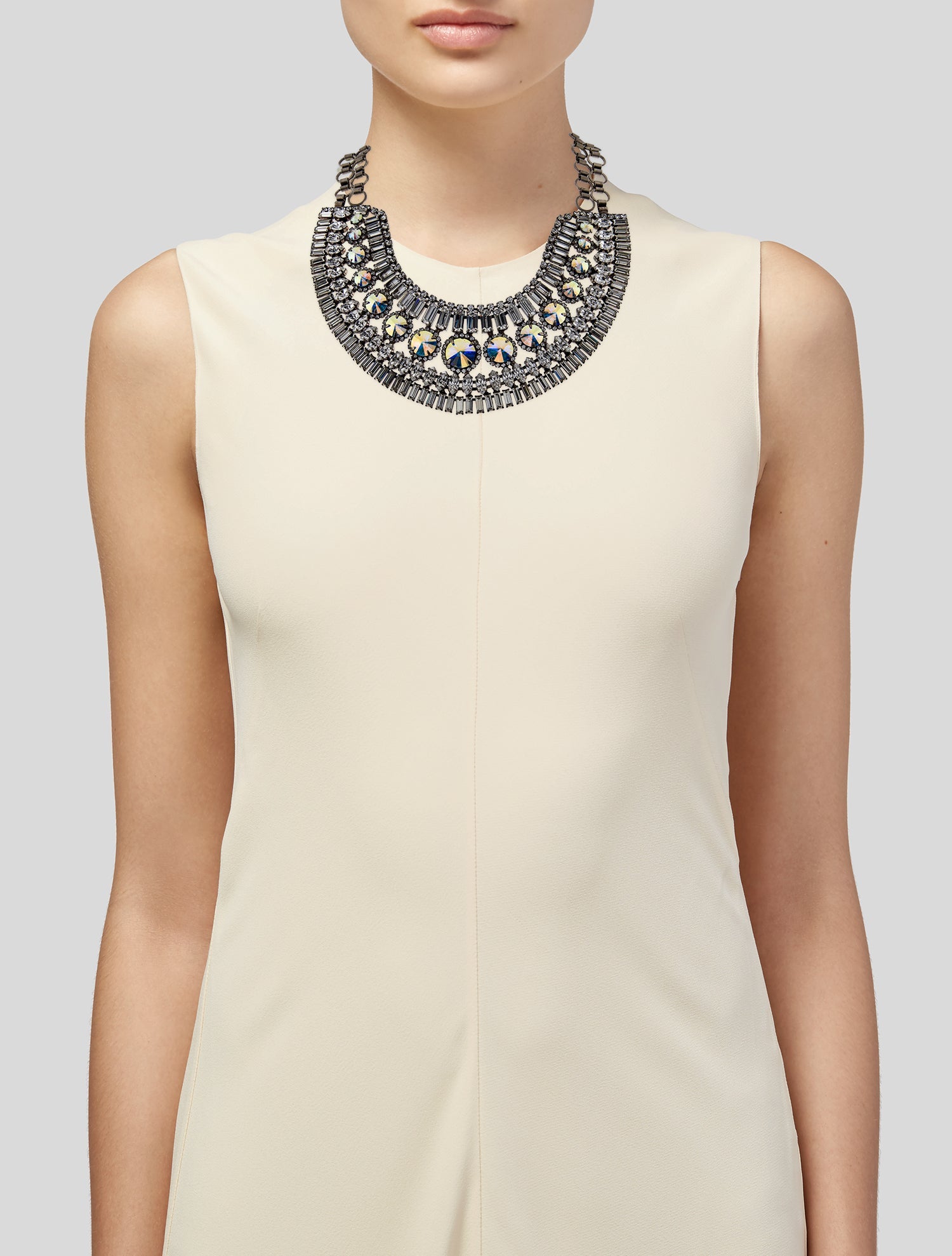 Dannijo Crystal Collar Necklace