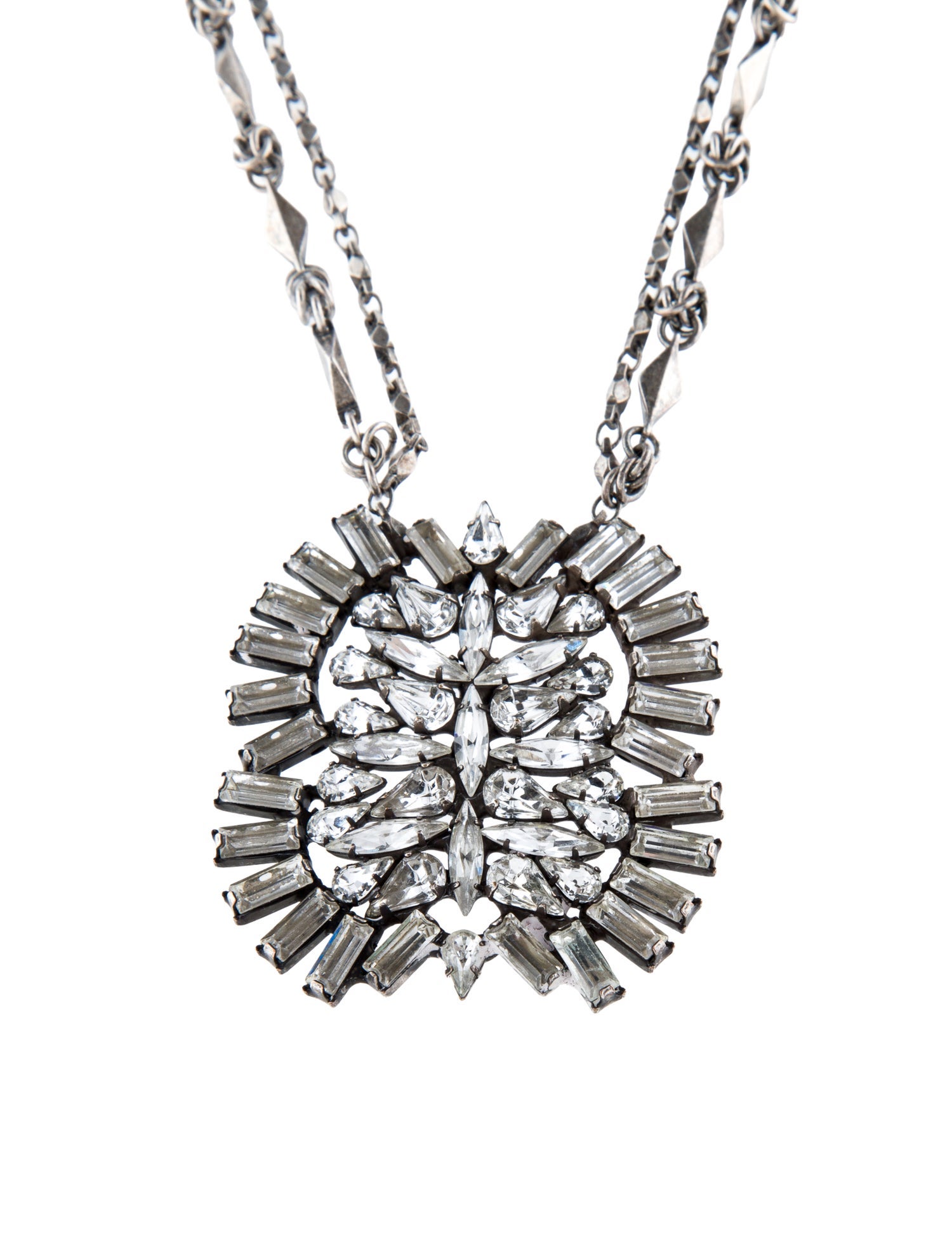 Dannijo Crystal Pendant Necklace