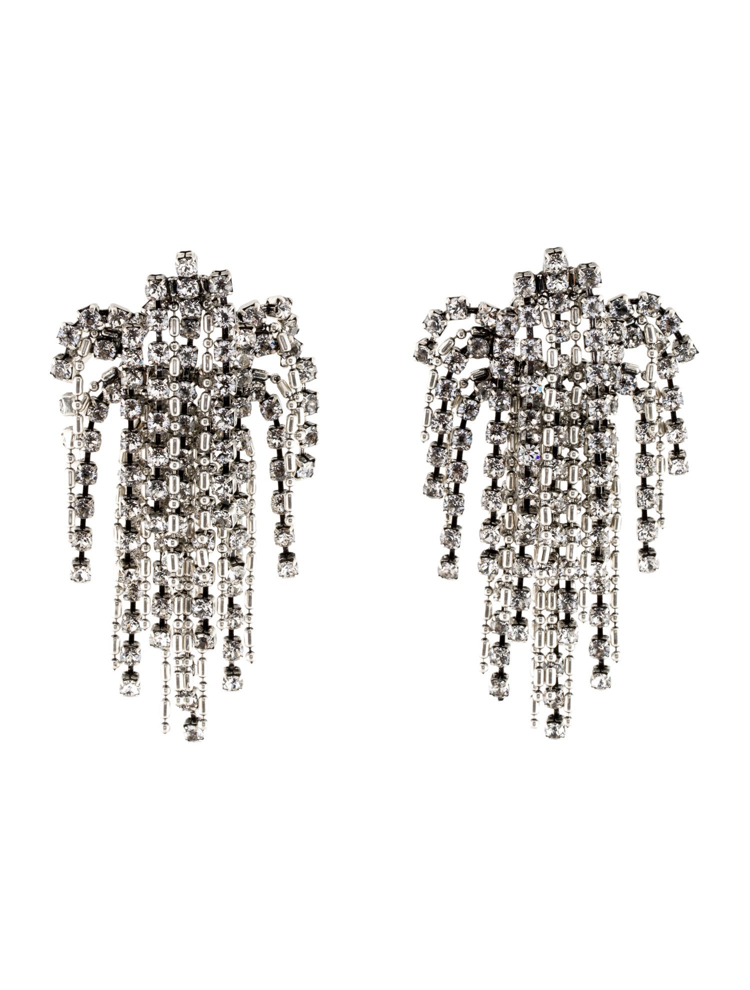 Dannijo Crystal Cecile Drop Earrings