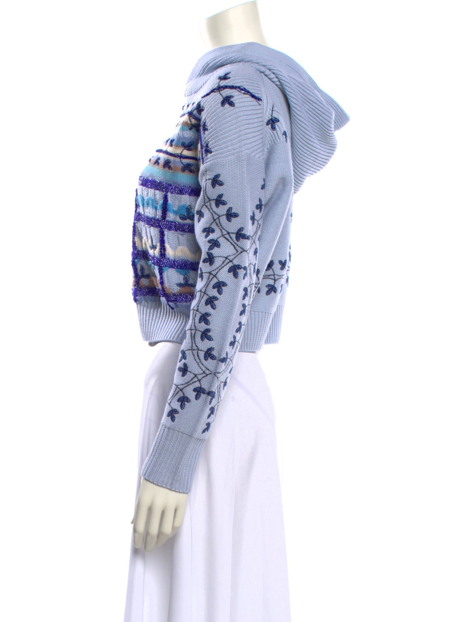 Dannijo Wool Printed Sweater w/ Tags