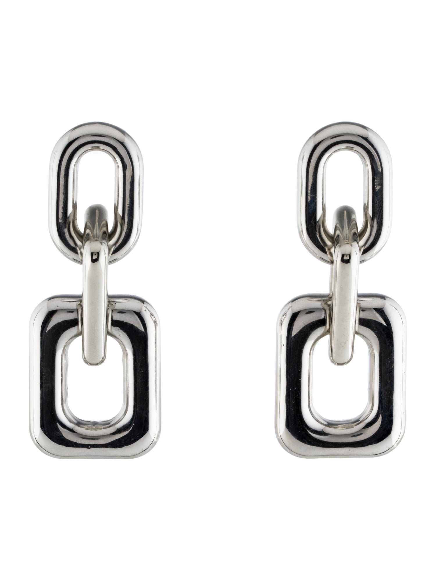 Dannijo Collins Chain Link Drop Earrings