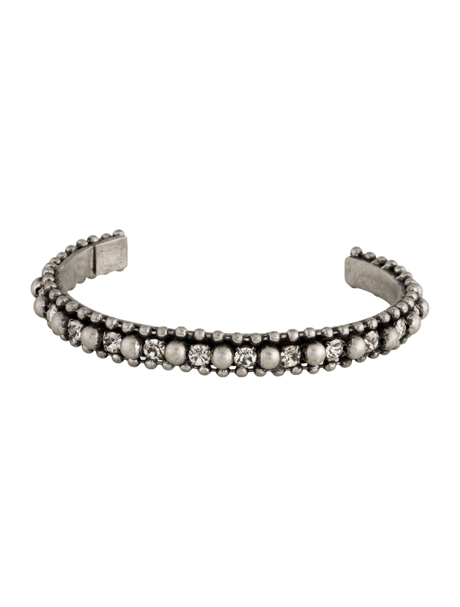 Dannijo Crystal Bead Cuff Bracelet