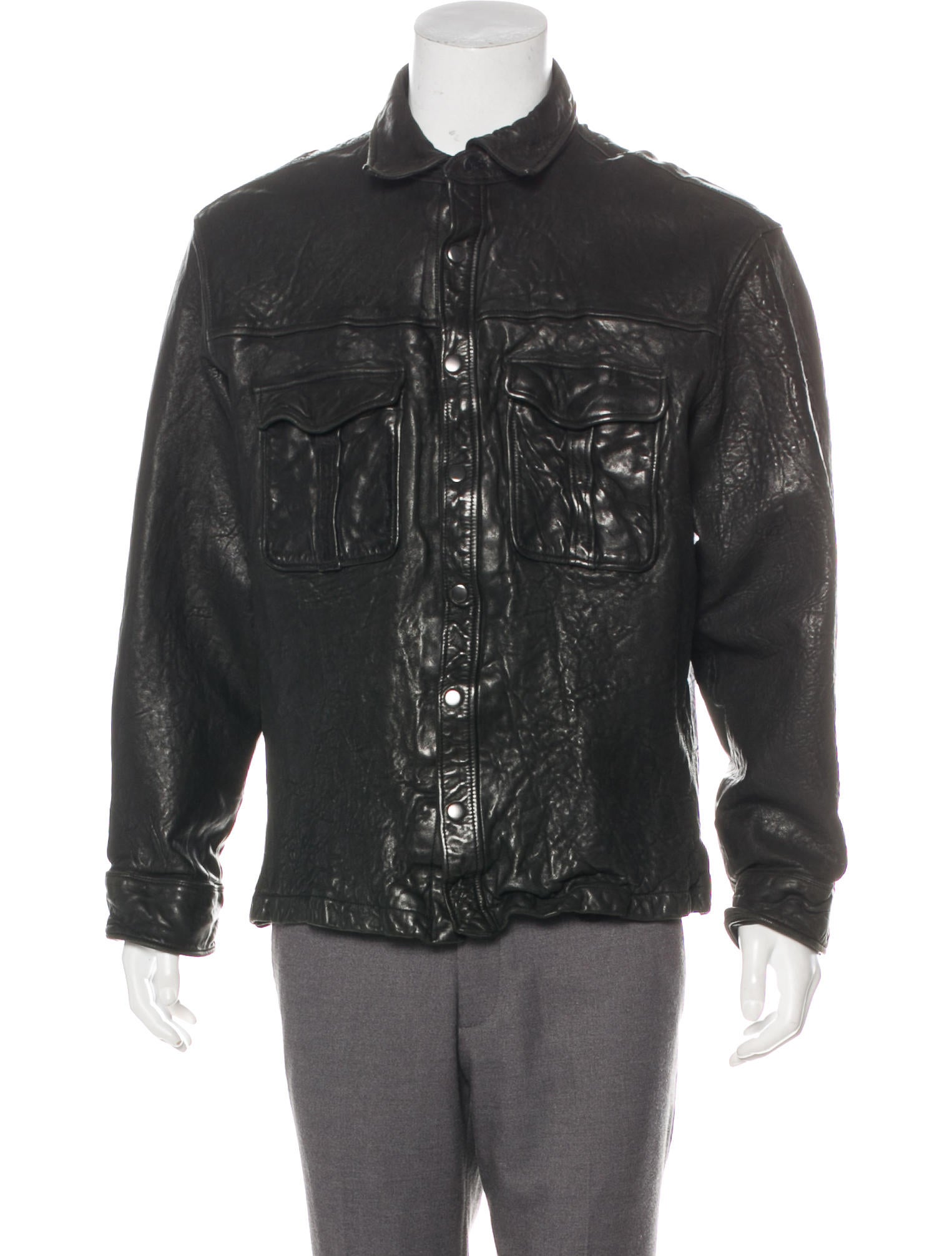 jean shop leather jacket