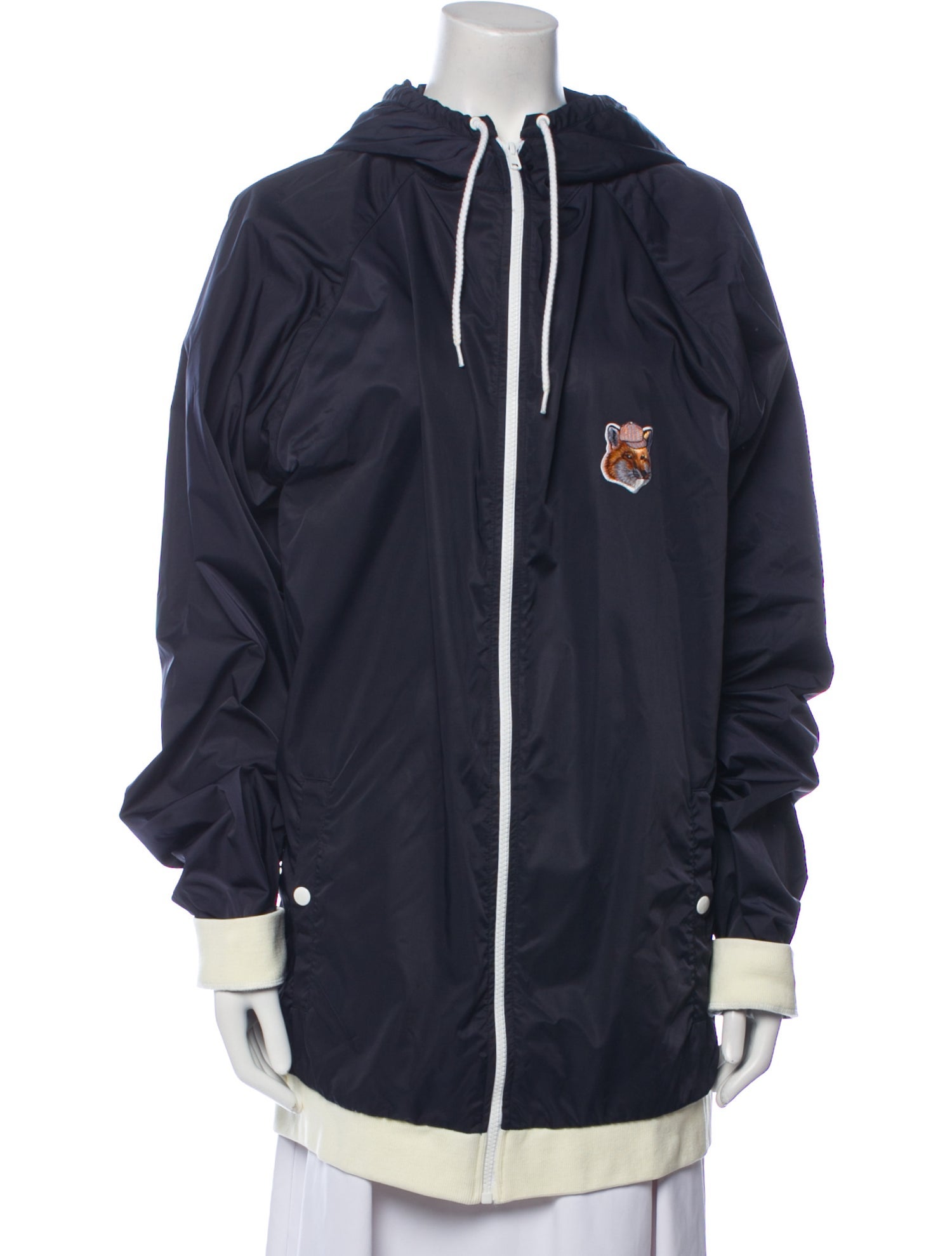 Maison Kitsune - Woman - Black - Coat