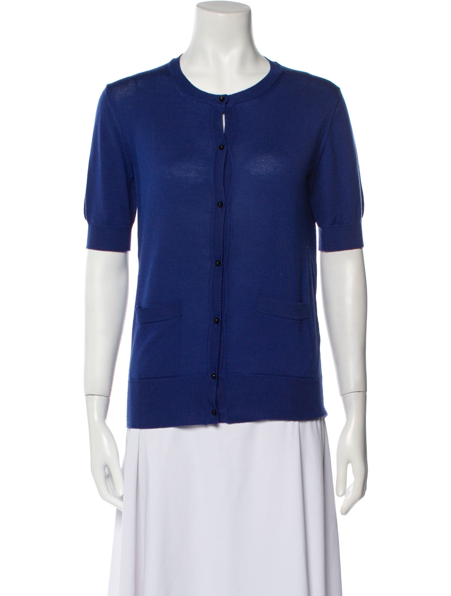 Maison Kitsuné Merino Wool Scoop Neck Sweater