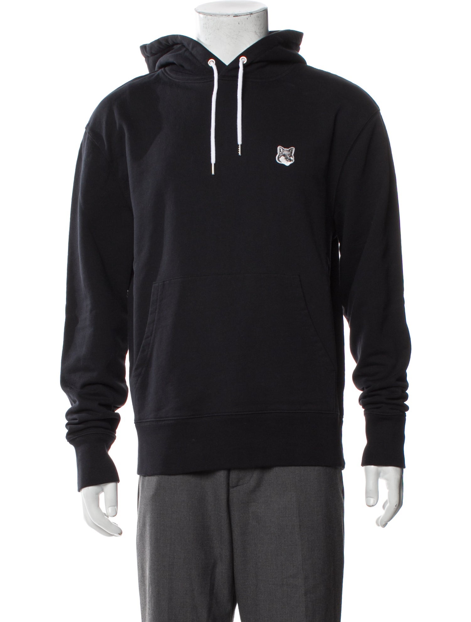 Maison Kitsuné Crew Neck Long Sleeve Hoodie