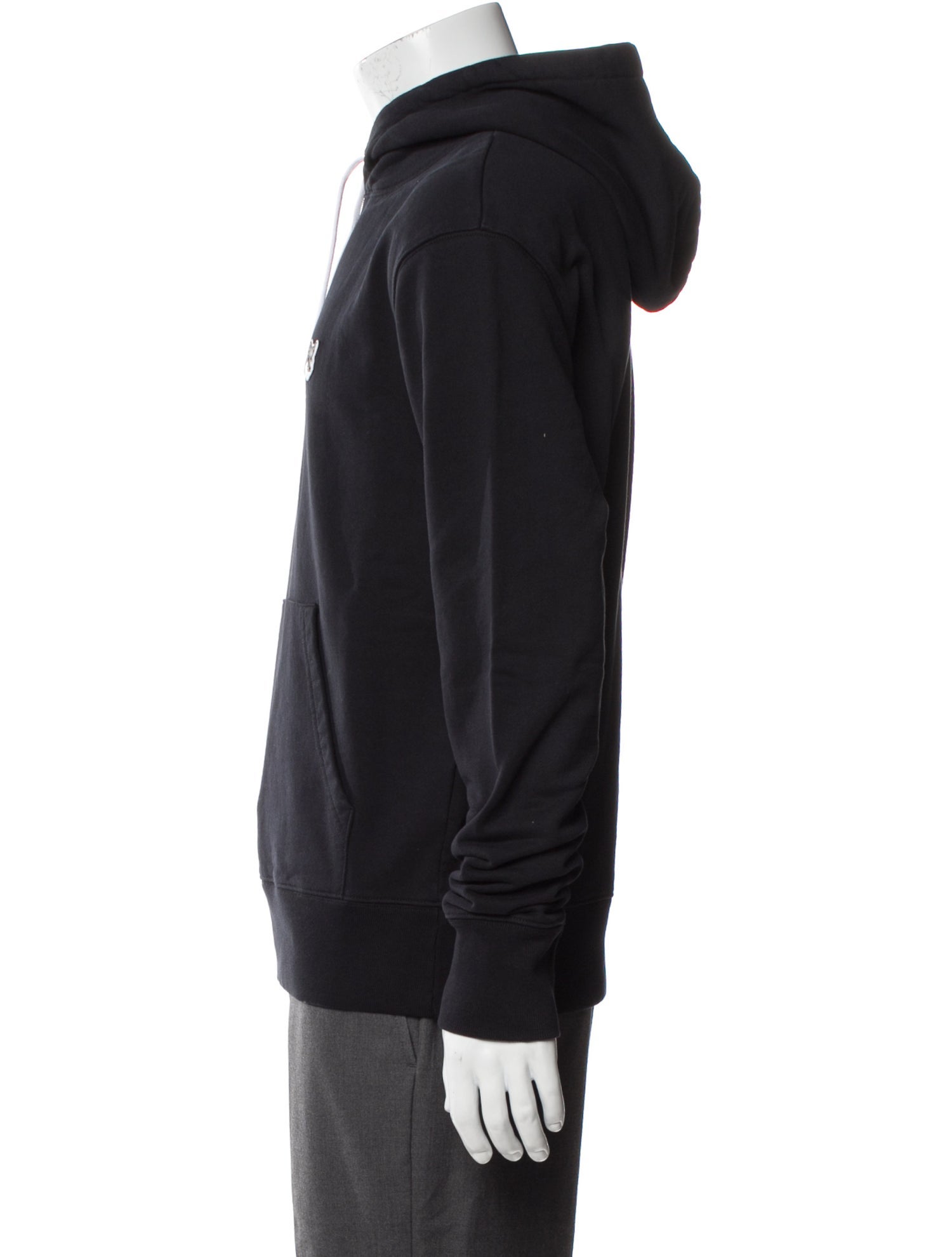 Maison Kitsuné Crew Neck Long Sleeve Hoodie
