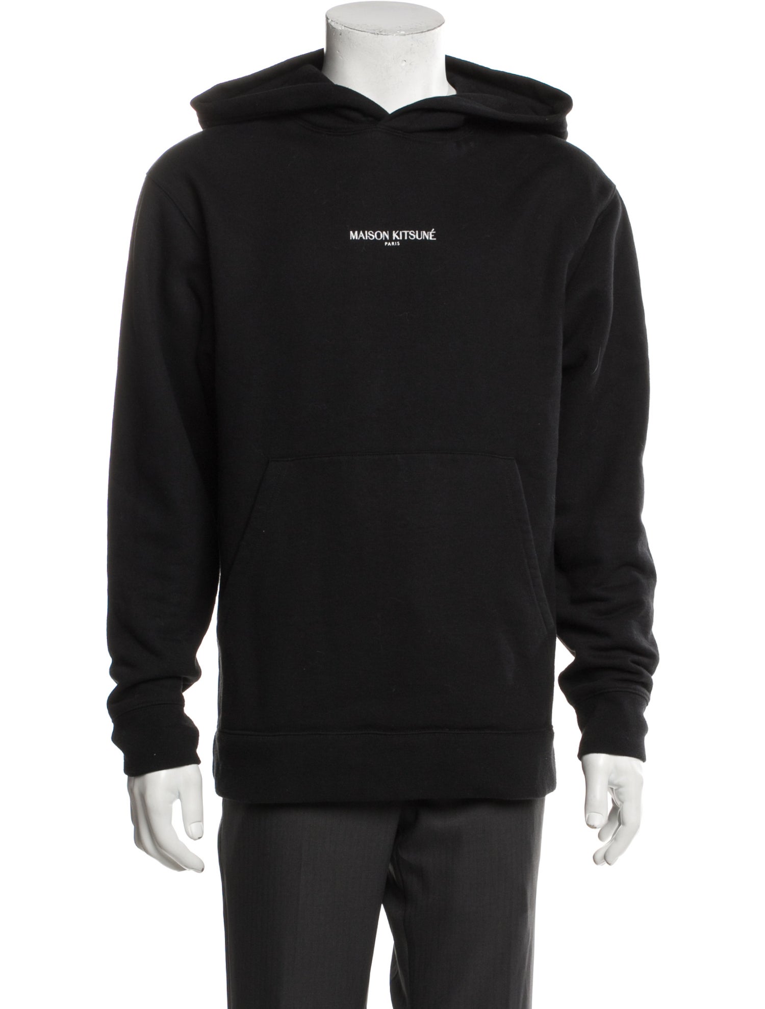 Maison Kitsuné Graphic Print Crew Neck Hoodie