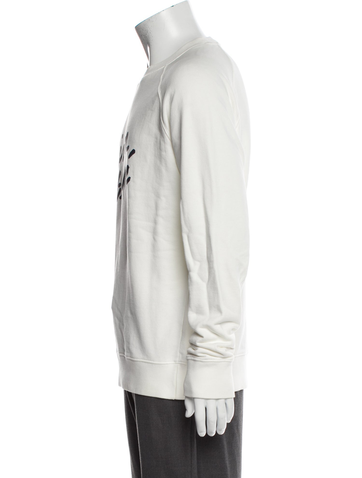 Maison Kitsuné Graphic Print Crew Neck Sweatshirt