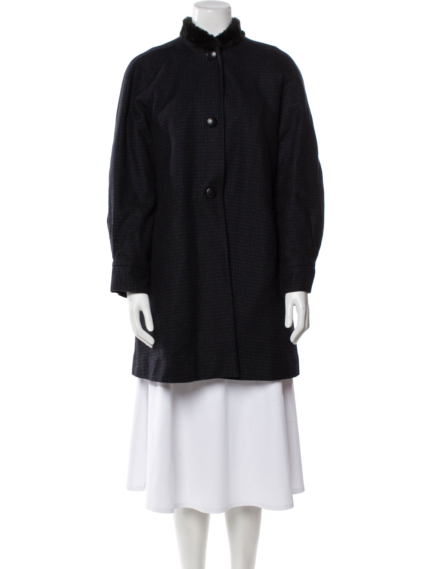 Maison Kitsuné Wool Coat