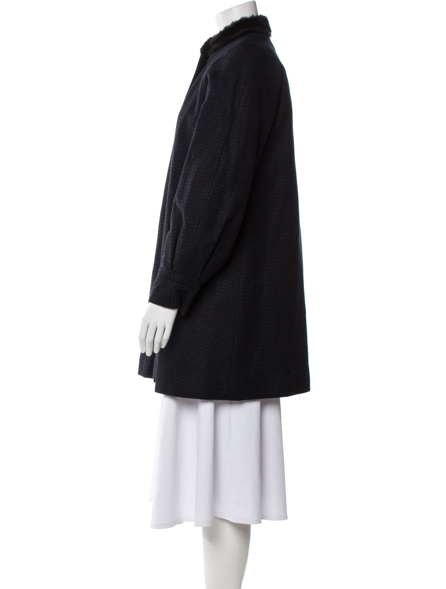 Maison Kitsuné Wool Coat