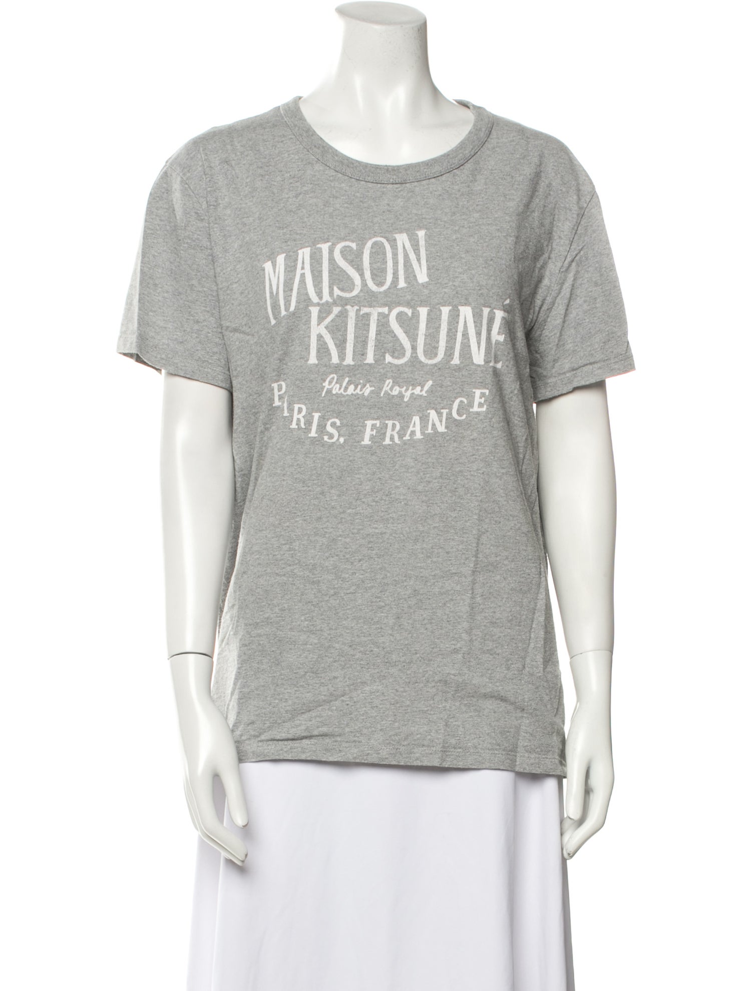 Maison Kitsuné Graphic Print Crew Neck T-Shirt