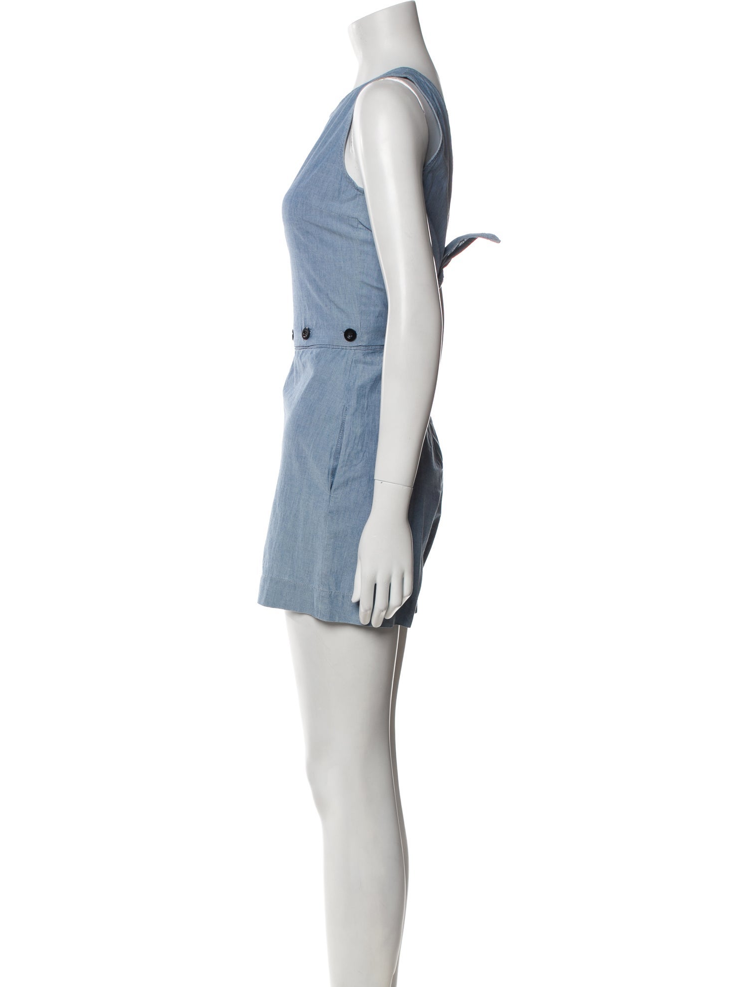 Maison Kitsuné Crew Neck Romper