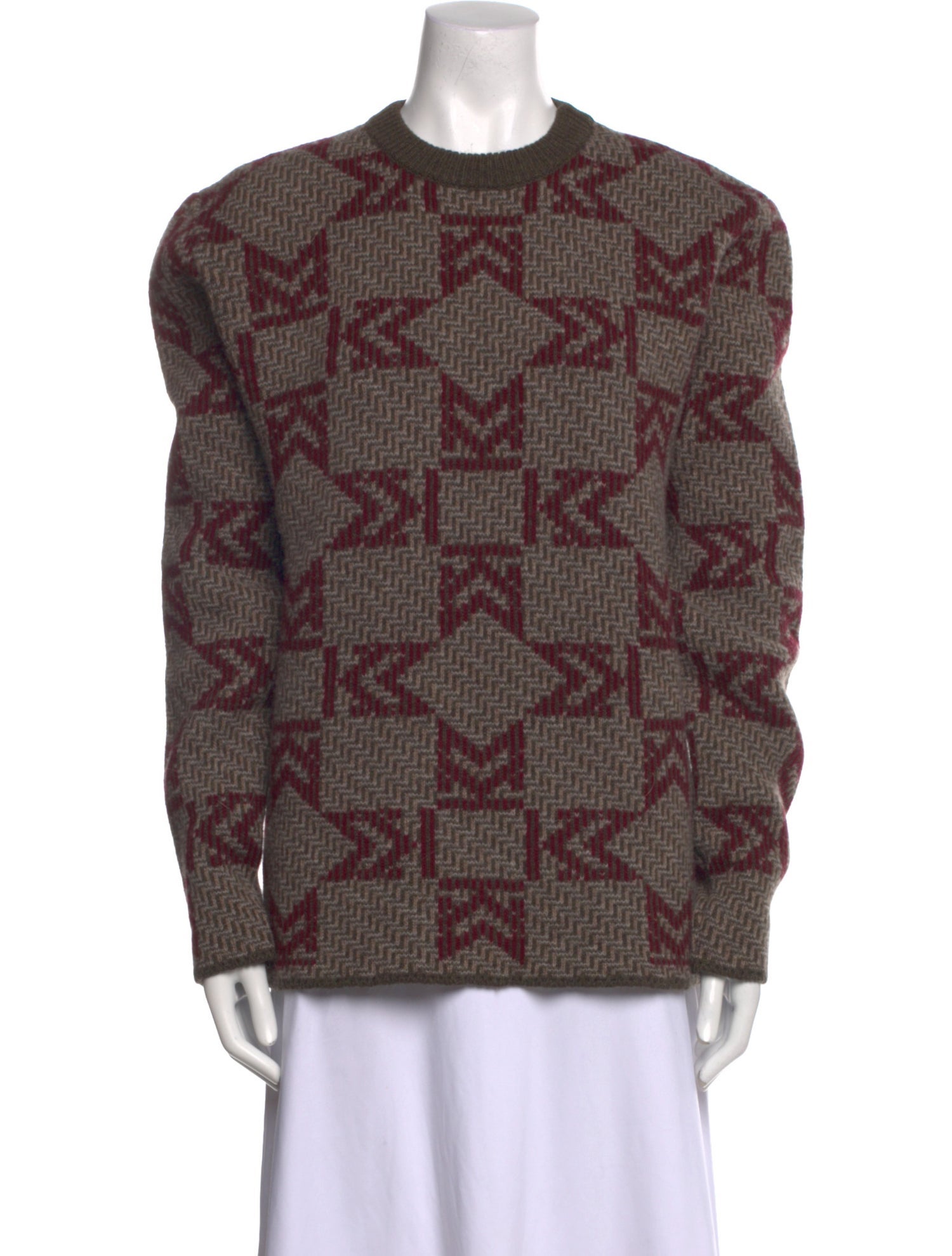 Maison Kitsuné Wool Printed Sweater