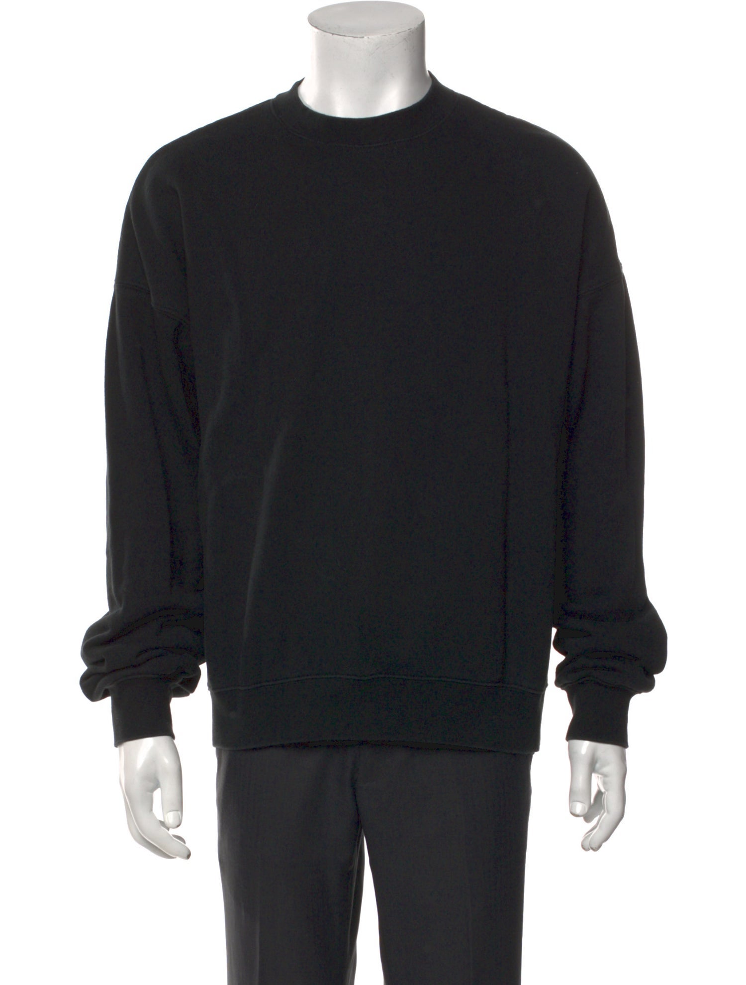 Maison Kitsuné Crew Neck Long Sleeve Sweatshirt